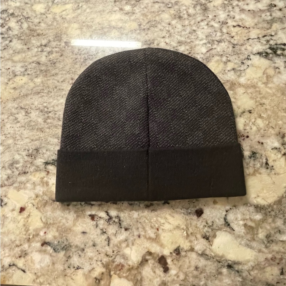 Louis Vuitton Black Knit Cuffed Beanie